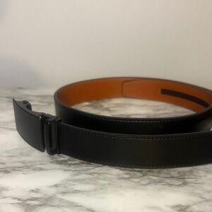 Chaoren Black Men's Adjustable Belt 30” to 38”